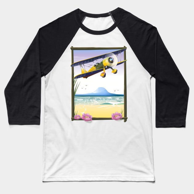 Flying High Baseball T-Shirt by nickemporium1